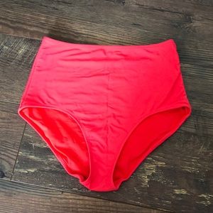 Aerie high wasted bathing suit bottoms